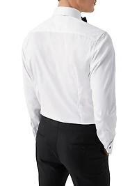 Contemporary-Fit Fly Front Formal Shirt