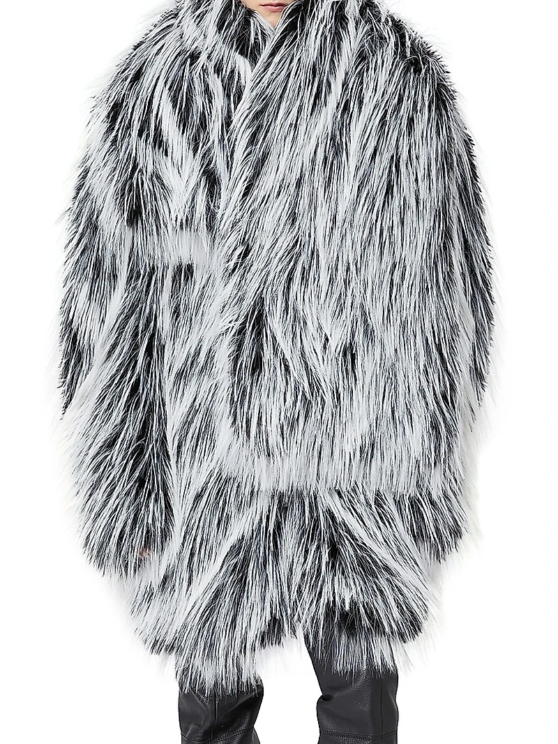 Oversized Two Tone Jacket