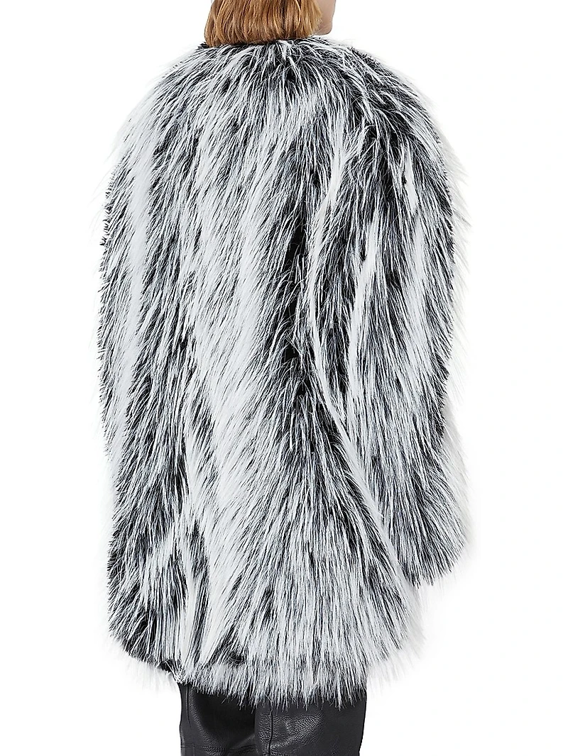 Oversized Two Tone Jacket