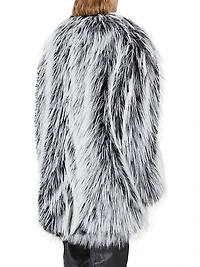 Oversized Two Tone Jacket