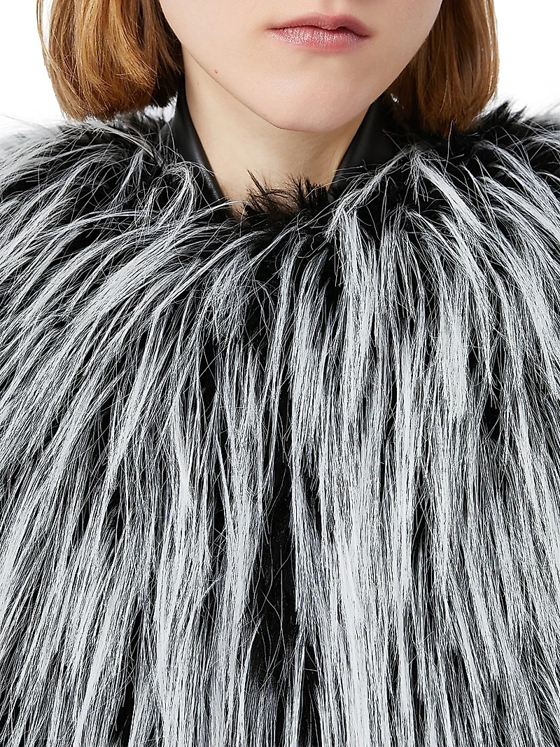 Oversized Two Tone Jacket