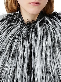 Oversized Two Tone Jacket