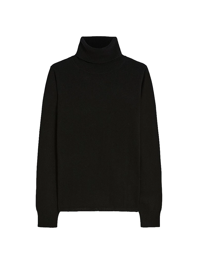 Wool and Cashmere Turtleneck Sweater