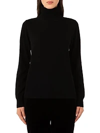 Wool and Cashmere Turtleneck Sweater