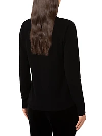 Wool and Cashmere Turtleneck Sweater