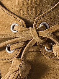 Suede Leather Mules