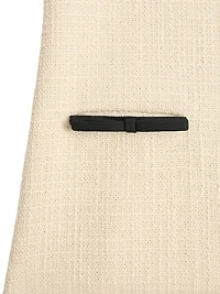 Short Dress Plain Wool Tweed