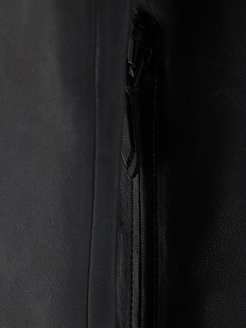 Nappa Leather Boots with Buckle