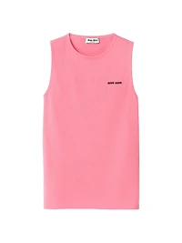Cashmere and Silk Crew-neck Knit Top