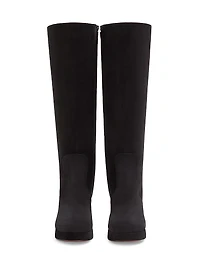 Fawcette 90MM Platform Boots Crust Leather