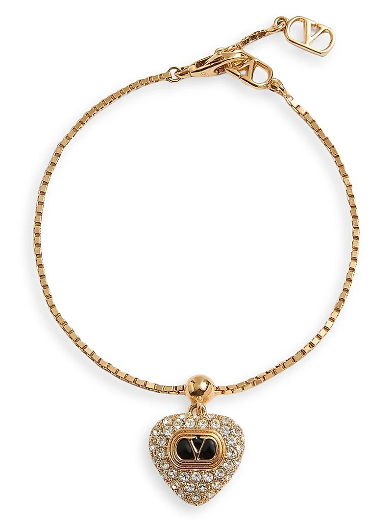 Coeur Royal Metal Enamel and Swarovski® Crystal Bracelet
