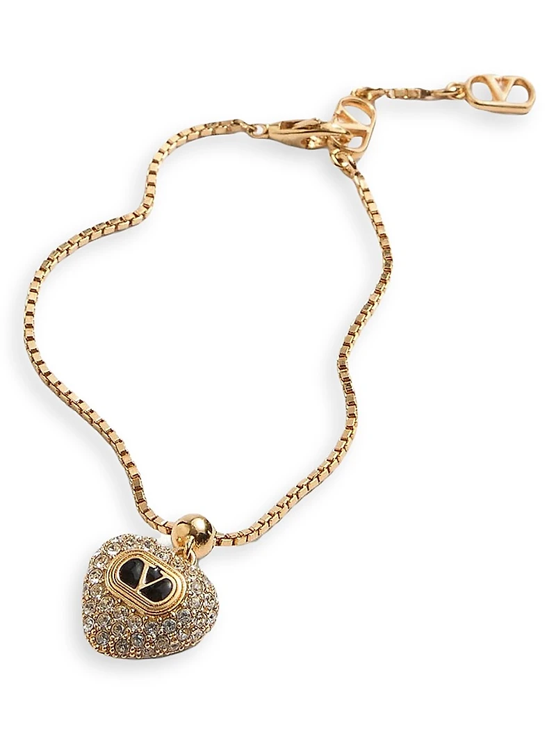 Coeur Royal Metal Enamel and Swarovski® Crystal Bracelet