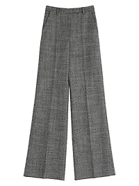 Wool Mouliné Pants
