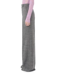 Wool Mouliné Pants