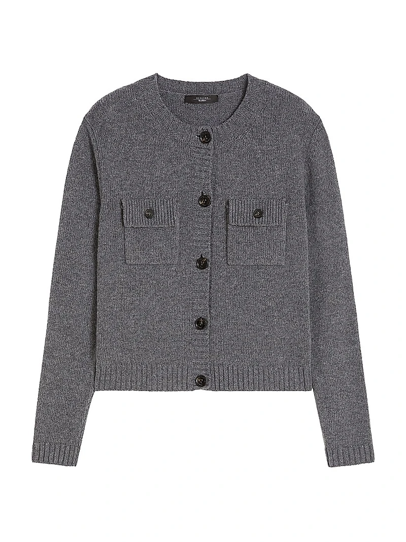 Pure Wool Yarn Cardigan