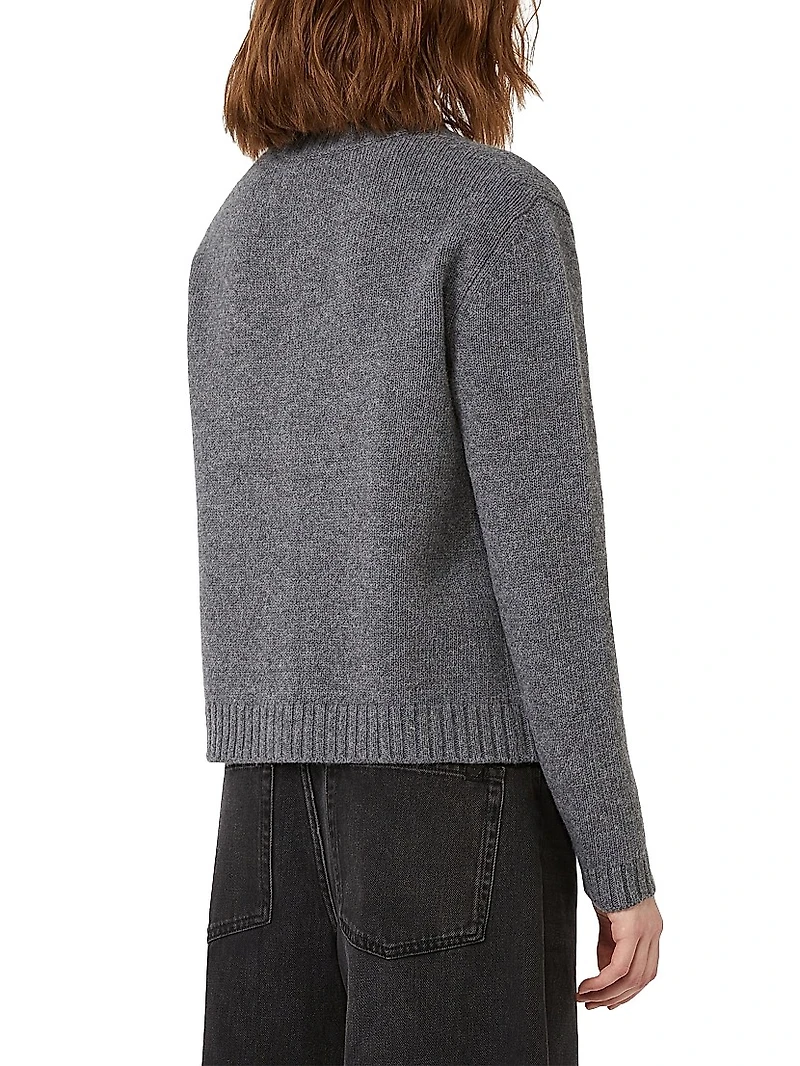 Pure Wool Yarn Cardigan