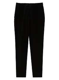 Velvet Cigarette Trousers