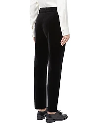 Velvet Cigarette Trousers