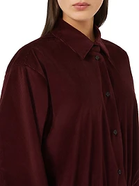 Velvet Bodysuit Shirt