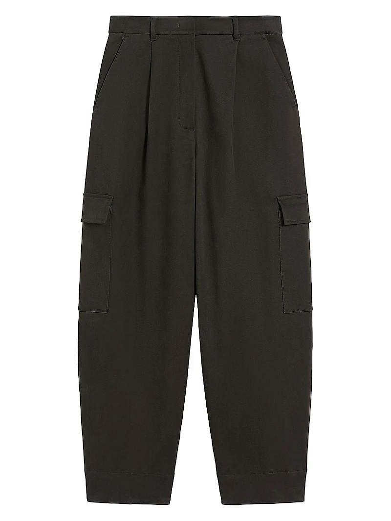 Cotton Drill Cargo Trousers