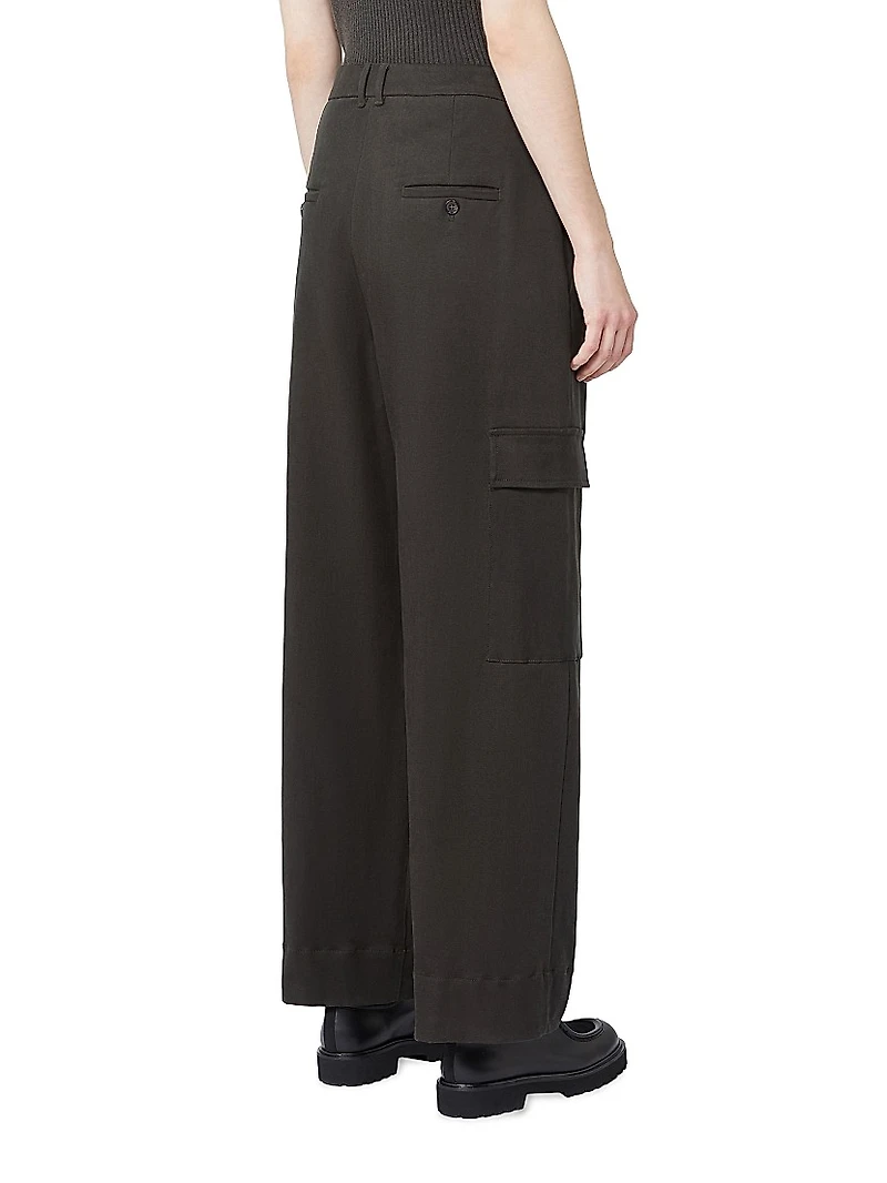 Cotton Drill Cargo Trousers
