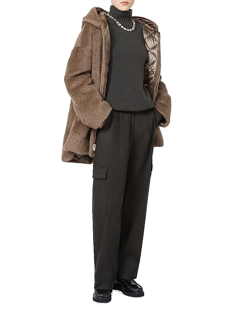 Cotton Drill Cargo Trousers