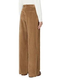 Wide Leg Corduroy Trousers