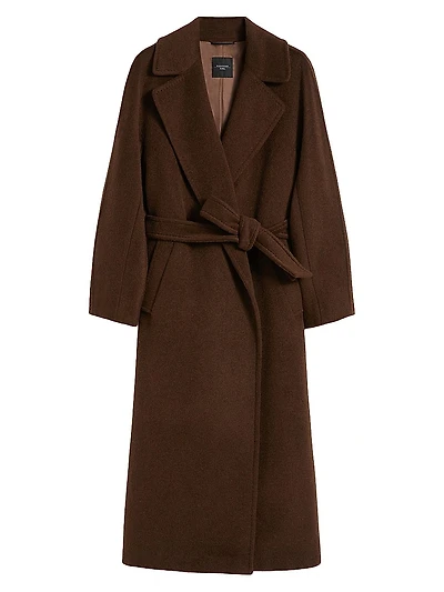 Long Wool and Alpaca Coat