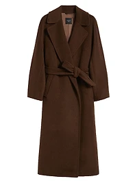 Long Wool and Alpaca Coat
