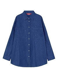 Denim Shirt with Studs