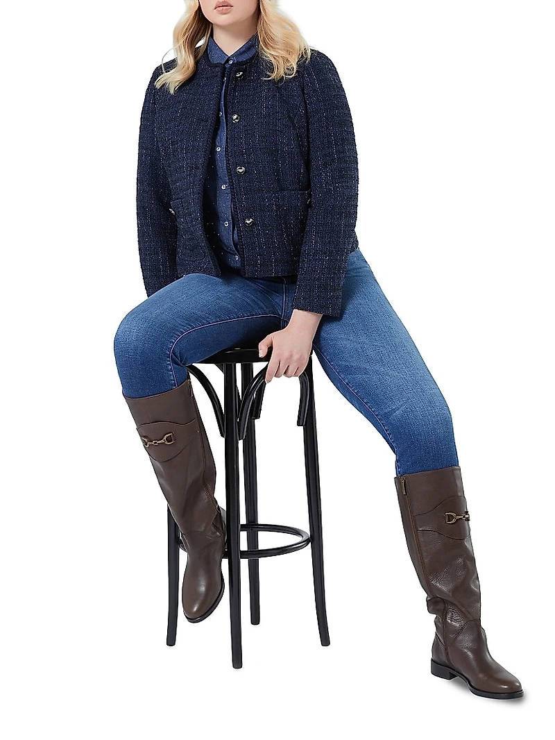 Denim Shirt with Studs
