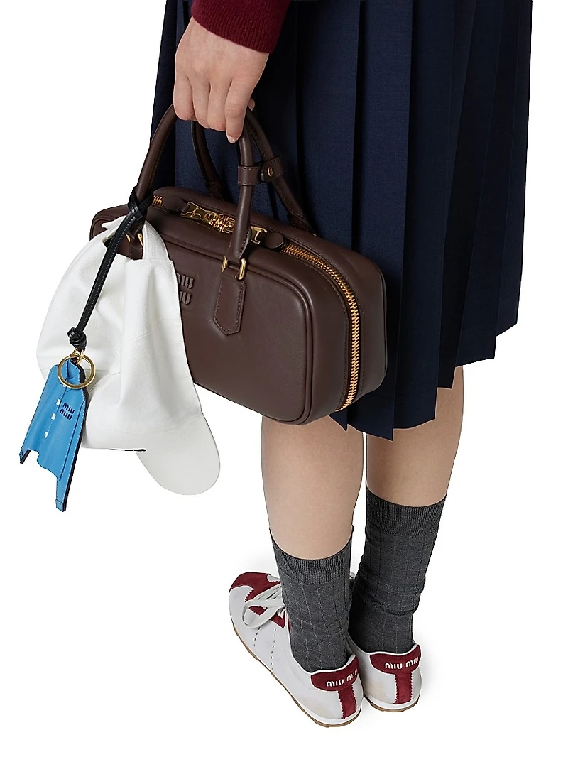 Plume Nappa Leather and Suede Sneakers