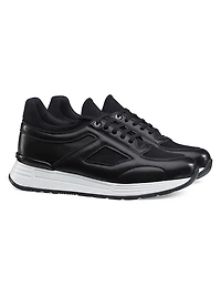 Functional Calf Skin Sneakers