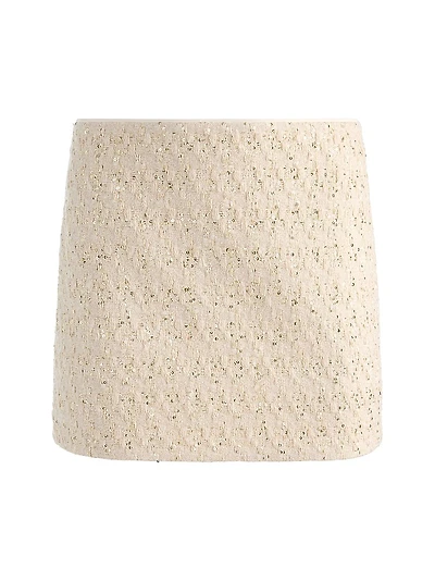 Rubi Sequined Tweed Miniskirt