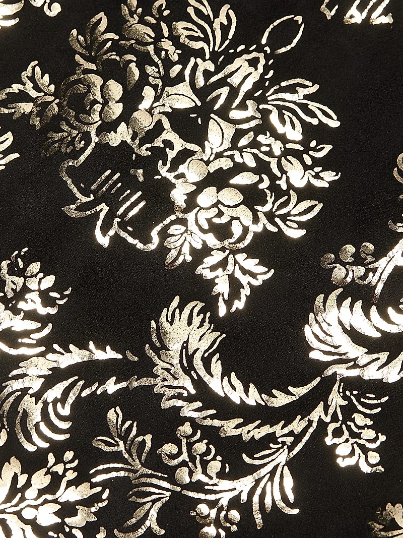 Fifi Metallic Jacquard Minidress