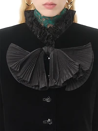 Cropped Jacket Sablé Velvet