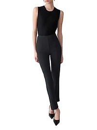 Sequined Stretch-Wool Crewneck Tank