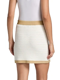 Reggie Crystal-Embellished Miniskirt