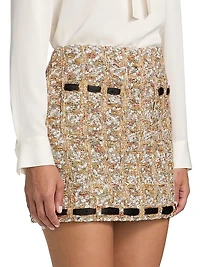 Romina Tweed Miniskirt