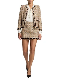 Roman Tweed Ribbon Jacket