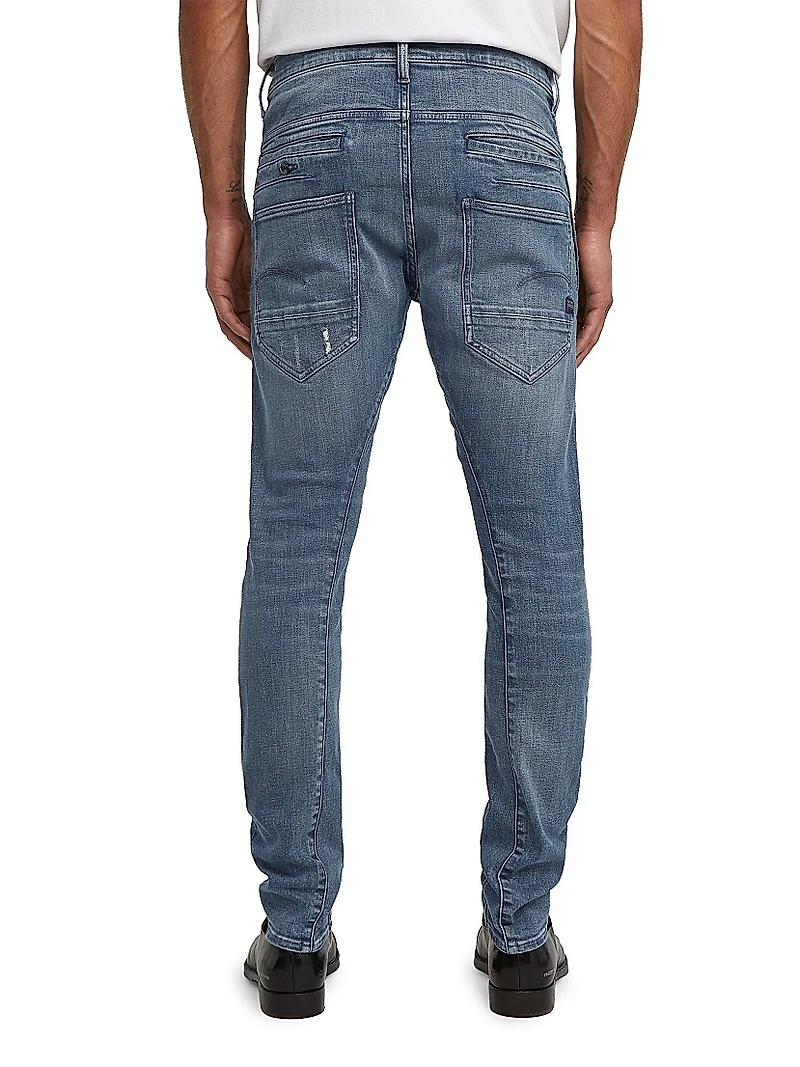 Staq 3D Mid-Rise Slim-Fit Jeans