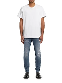Staq 3D Mid-Rise Slim-Fit Jeans