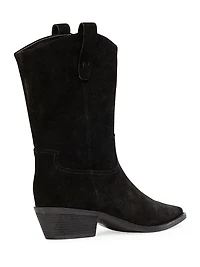 Casey 55MM Suede Western Boots