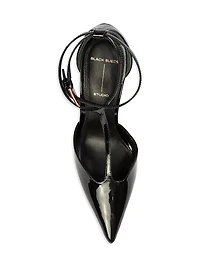 Ruby 100MM Patent Pumps