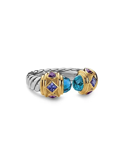 Renaissance Color Ring Sterling Silver