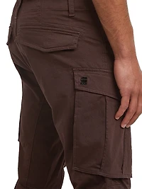 Rovic Zip 3D Tapered Low-Rise Pants