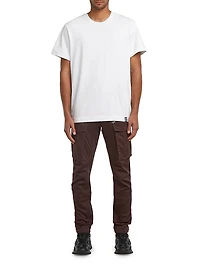 Rovic Zip 3D Tapered Low-Rise Pants