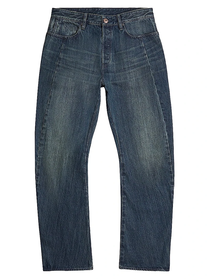 Contor 3D Regular Straight-Leg Jeans