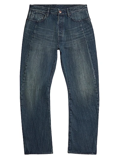 Contor 3D Regular Straight-Leg Jeans
