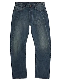 Contor 3D Regular Straight-Leg Jeans